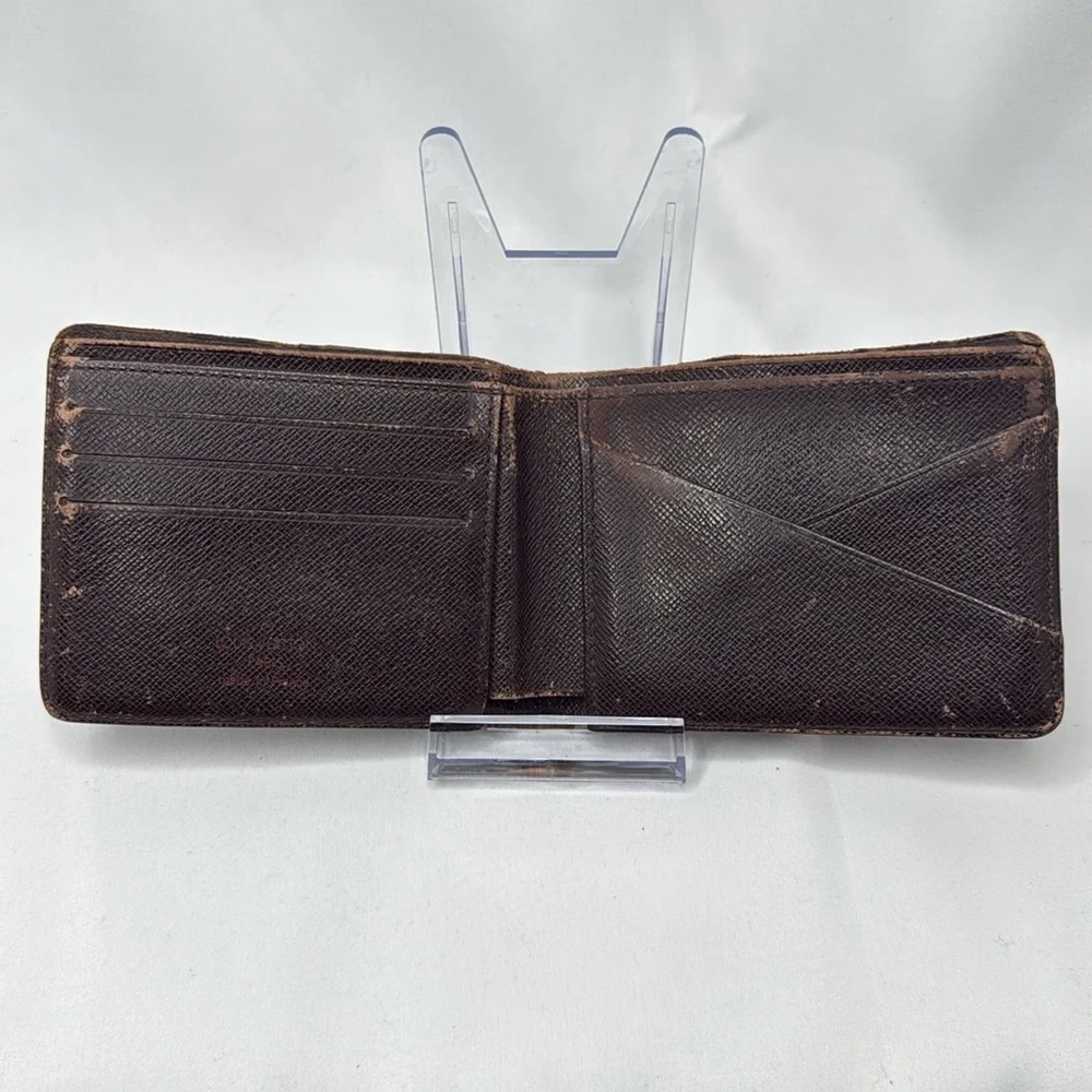 Louis Vuitton Damier Ebene Canvas Bifold Wallet | Men’s | Pre-Owned |